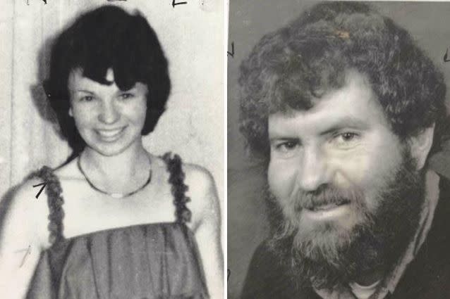 Aurtherll is suspected of the 'Wolf Creek-style' murders of Karen Edwards (left) and Tim Thompson in Mount Isa in 1978. Source: News Corp