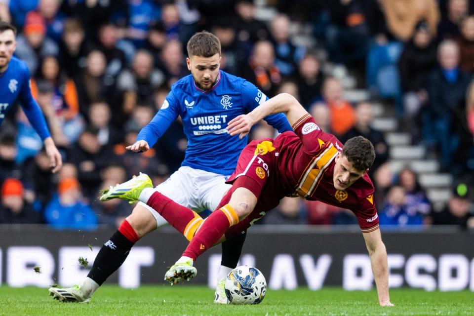 Rangers midfielder Nico Raskin hasn't started a game since the defeat to Motherwell in early March. <i>(Image: SNS)</i>