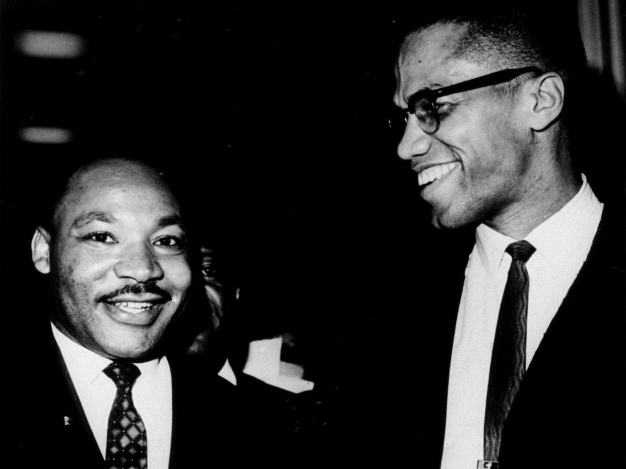 Martin Luther King Jr Malcolm X