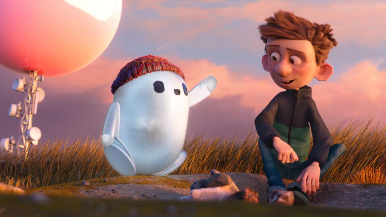 Der britische Animationsfilm "Ron läuft schief" erzählt von einer besonderen Freundschaft. (Bild: Disney)