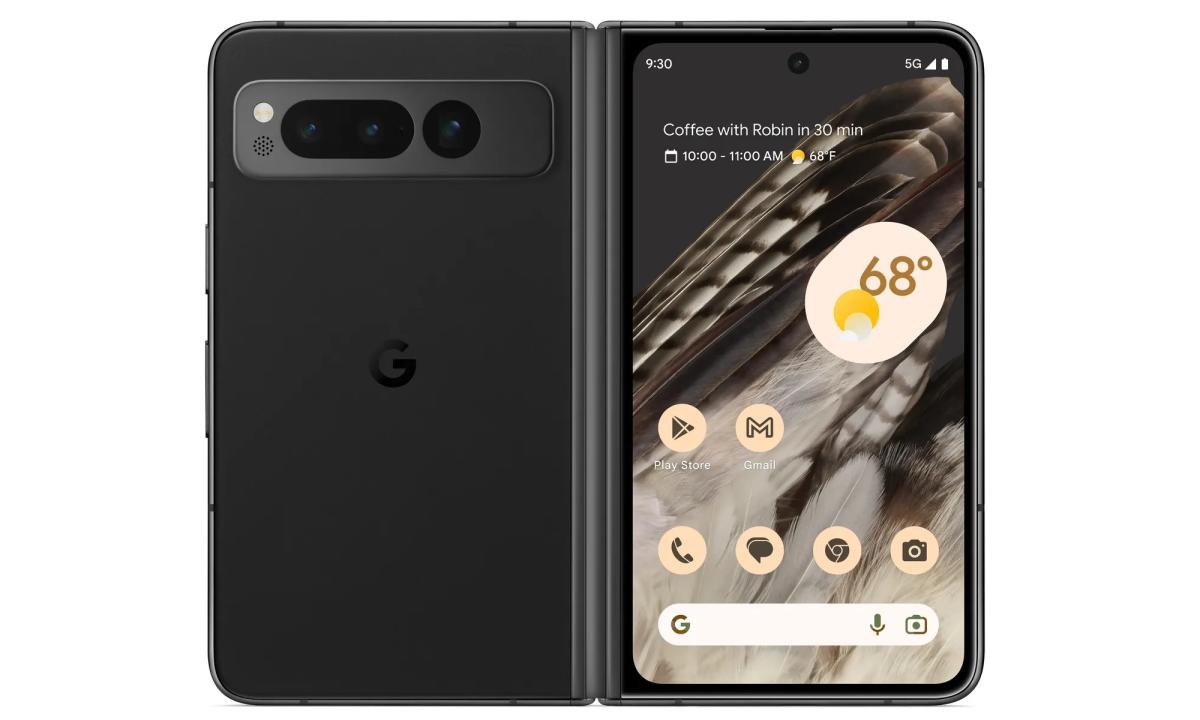 Les images divulguées du Google Pixel Fold montrent une charnière lisse, presque sans espace