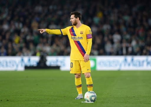 Lionel Messi ran the show for Barcelona away to Betis