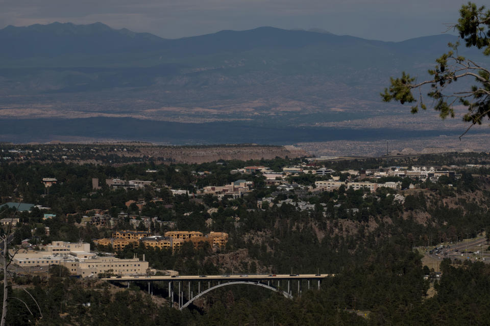 The view from a ridge overlooking Los Alamos.<span class="copyright">Ramsay de Give for TIME</span>