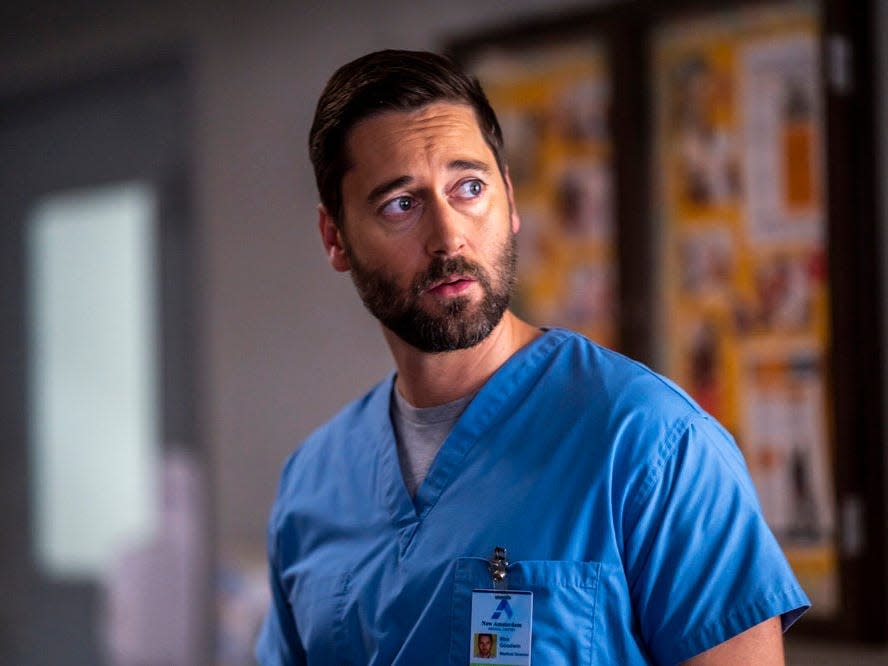 Ryan Eggold in "New Amsterdam."