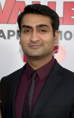 Cast member Kumail Nanjiani attends the season 2 premiere screening of the HBO series "Silicon Valley" in Los Angeles April 2, 2015. REUTERS/Phil McCarten