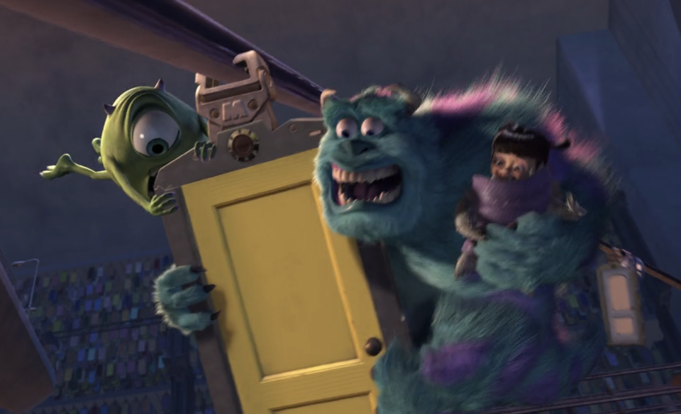 Screenshot from "Monsters, Inc."