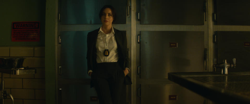 Rio Vidal (Aubrey Plaza) in Marvel Television's AGATHA ALL ALONG, exclusively on Disney+. (Photo courtesy of Marvel Television)