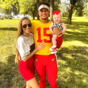 Patrick Mahomes Says Daughter Sterling Was Scared of Chiefs Mascot