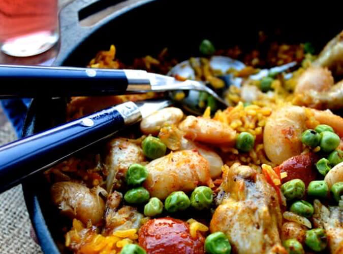 Easy Chicken Chorizo Paella