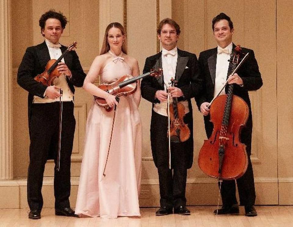 Opus 76 Quartet will perform “Music of Regency” in two concerts Sept. 9.