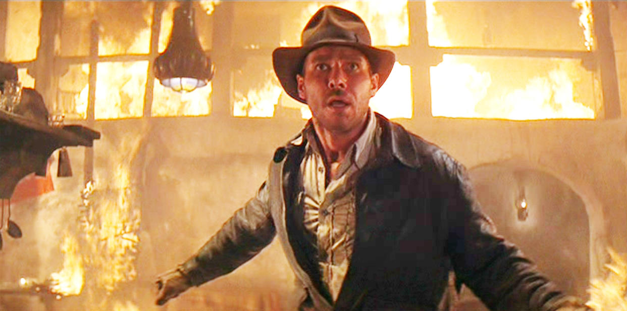 Ford in Raiders of the Lost Ark. (CBS via Getty Images)