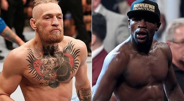 McGregor and Mayweather were in discussions to fight earlier this year. Photo: Getty