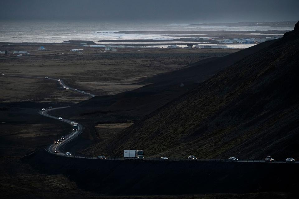 Thousands of people have had to leave their homes amid serious warnings (AFP via Getty Images)