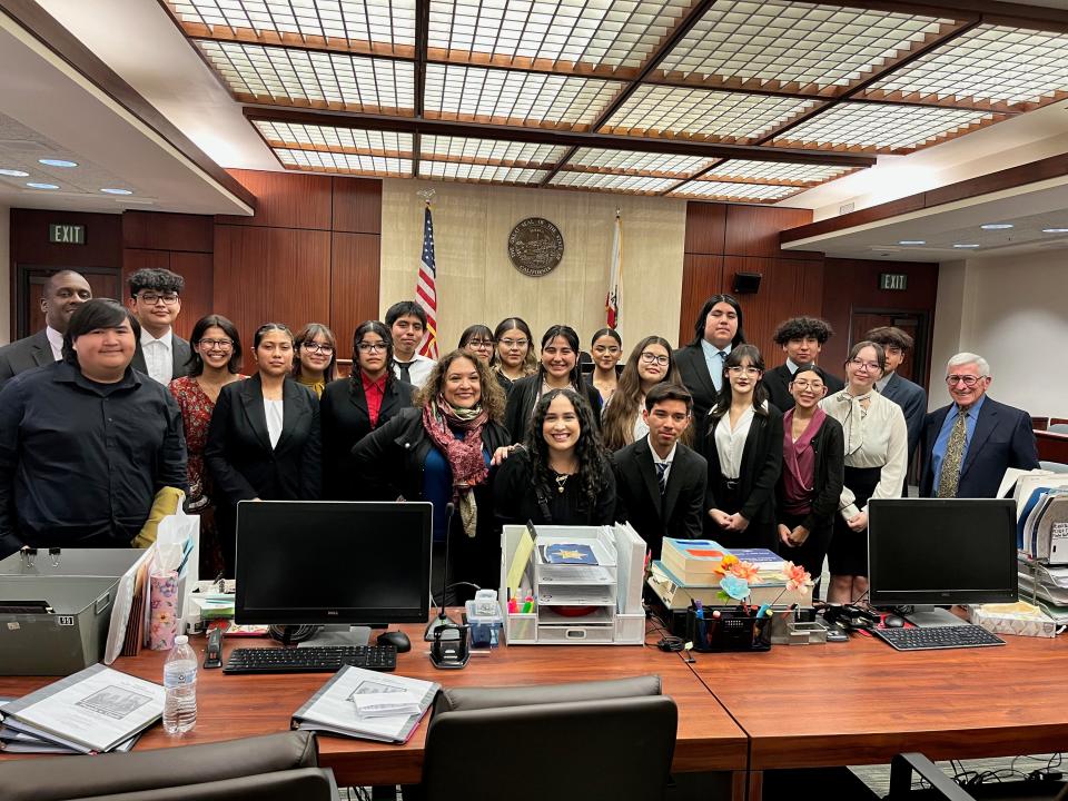 Indio High School's mock trial team proved themselves as worthy competitors at the 42nd annual Riverside County Mock Trial Competition.