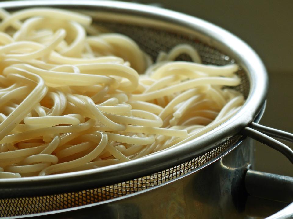 Knock 15 seconds off the time on the instructions to ensure you don’t overcook the pasta [Image: Pixabay]