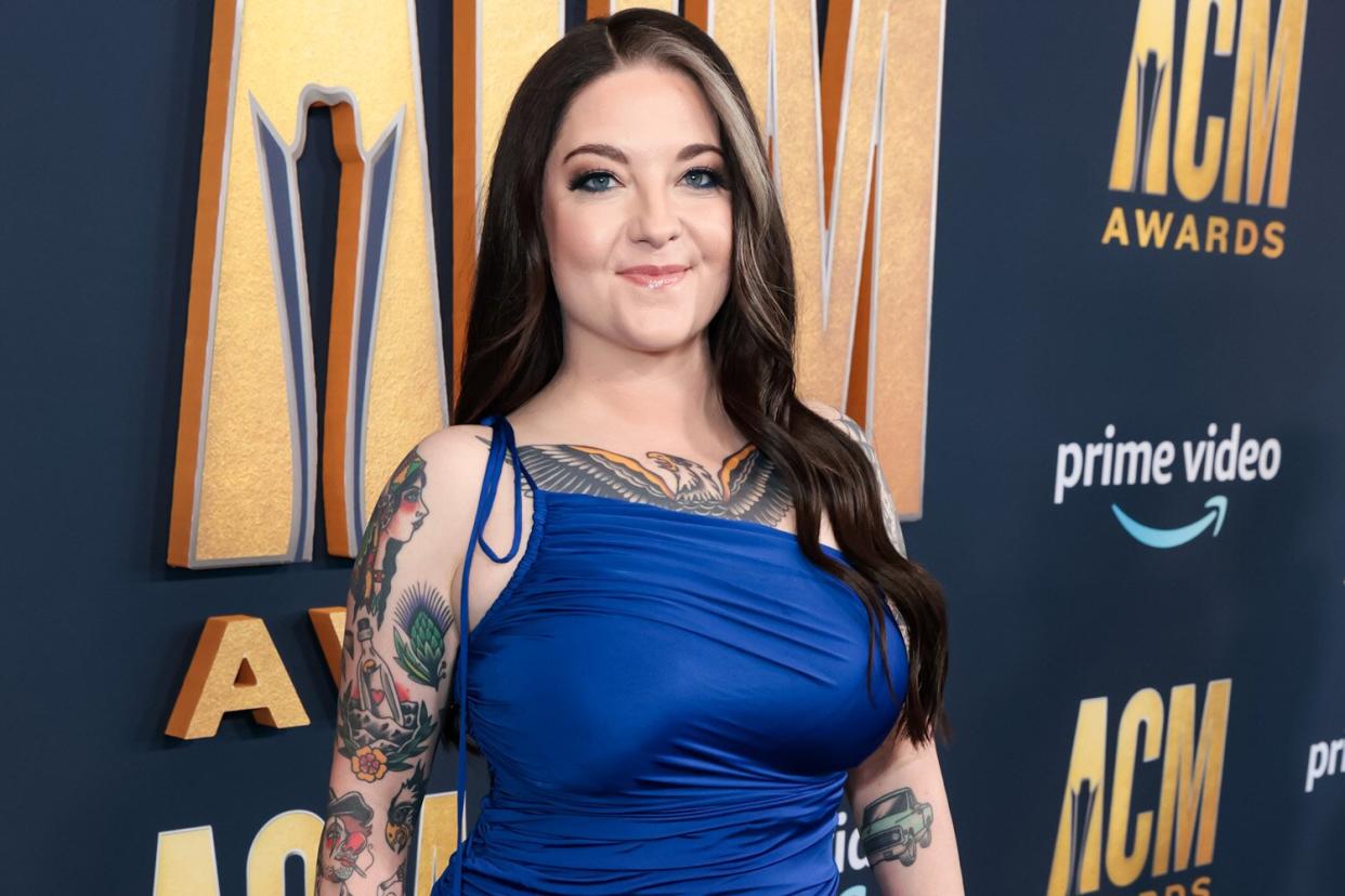 Ashley McBryde attends the 57th Academy of Country Music Awards at Allegiant Stadium