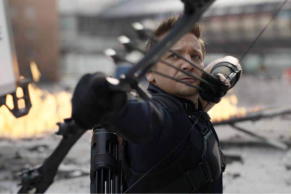 Jeremy Renner in ‘Hawkeye’ (Disney Plus)