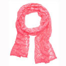 <a href="http://www.next.co.uk/g654138s2#784857g65" rel="nofollow noopener" target="_blank" data-ylk="slk:Neon Pink Lace Scarf - £16 - Next;elm:context_link;itc:0;sec:content-canvas" class="link "><b>Neon Pink Lace Scarf - £16 - Next</b></a><br><br>This is a great investment as you can team it with a knitted cream jumper for the winter or a summery dress when the weather gets warmer.