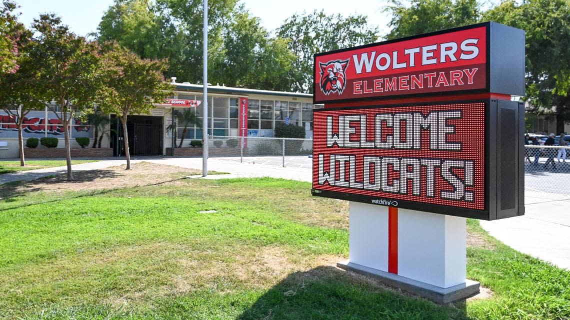 Wolters Elementary School in the Fresno Unified School District is located on First Street north of Shaw in central Fresno.