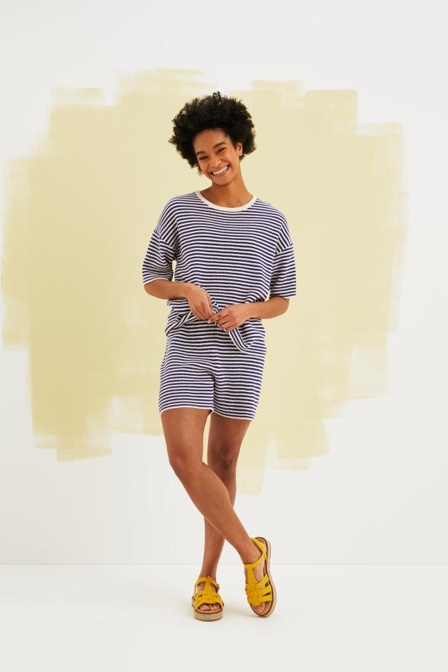 LASCANA Striped T-Shirt Dress