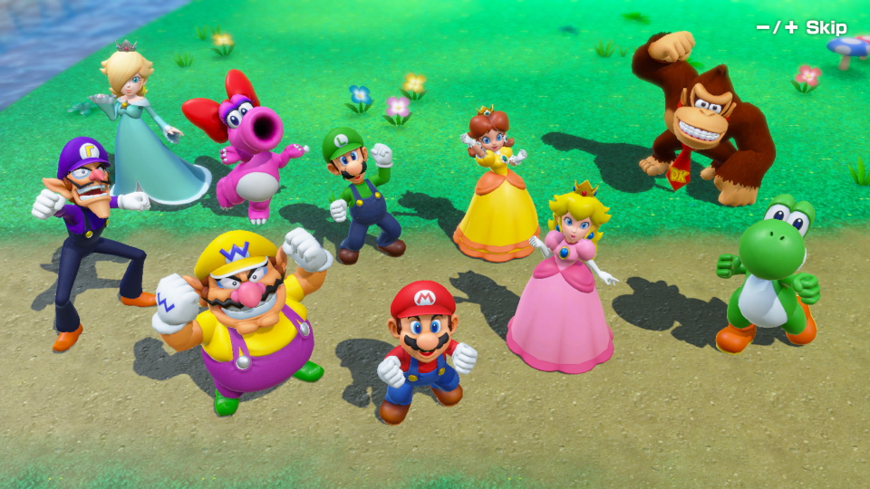 Mario, Luigi, Princess Peach and the rest of the gang