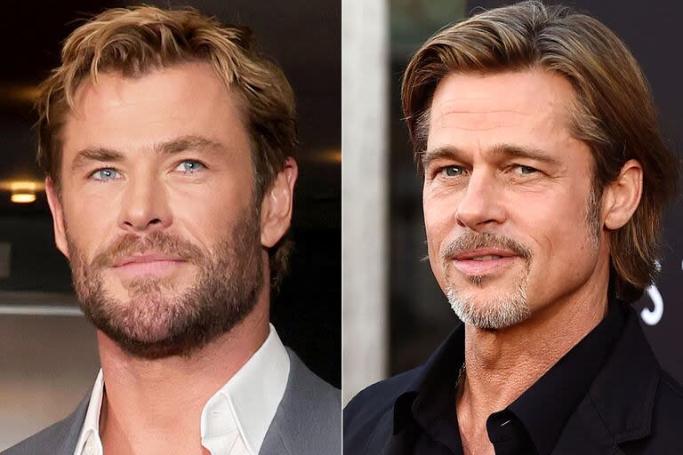 Chris Hemsworth reveló el mal momento que pasó cuando conoció a Brad Pitt: “Entré en pánico”