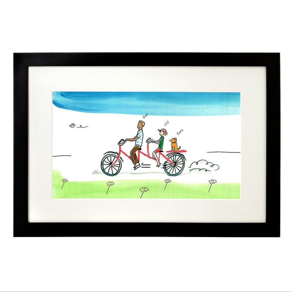 <p><a href="https://go.redirectingat.com?id=74968X1596630&url=https%3A%2F%2Fwww.uncommongoods.com%2Fproduct%2Fpersonalized-family-tandem-bike-art&sref=https%3A%2F%2Fwww.redbookmag.com%2Fpromotions%2Fg44055313%2Fbest-fathers-day-gifts-for-cyclists%2F" rel="nofollow noopener" target="_blank" data-ylk="slk:Shop Now;elm:context_link;itc:0;sec:content-canvas" class="link ">Shop Now</a></p><p>Personalized Family Tandem Bike Art</p><p>$125.00</p><p>uncommongoods.com</p>