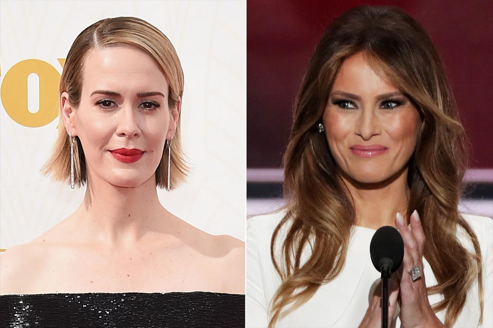 Sarah Paulson as Melania Trump