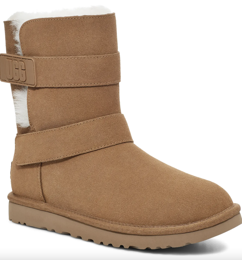 UGG Bailey Graphic Logo Strap Boot