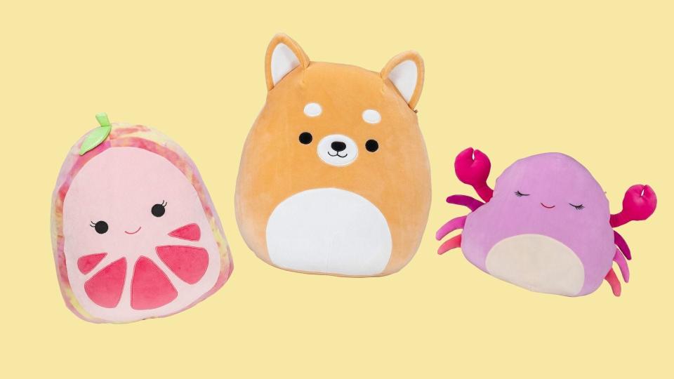 Gifts for nappers: Squishmallows come in an assortment of shapes, sizes, and price points.