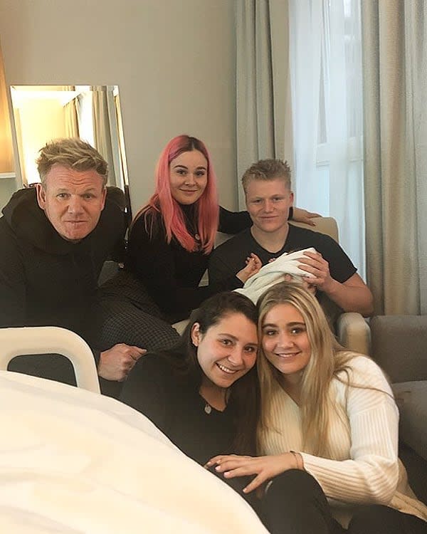 Gordon Ramsey con sus hijos