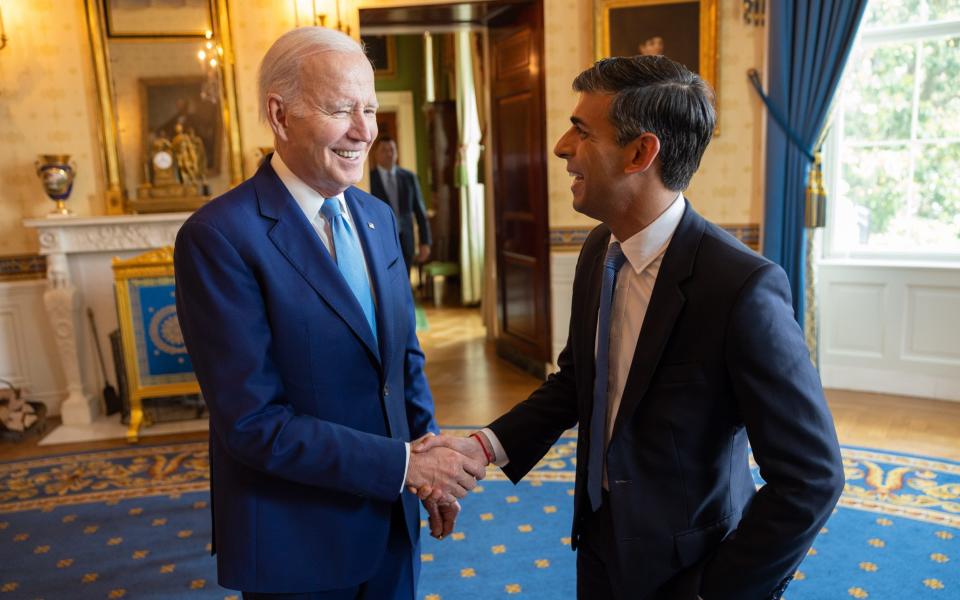 The UK-US Atlantic Declaration signed by Joe Biden and Rishi Sunak aims to secure supply chains and reduce strategic dependencies