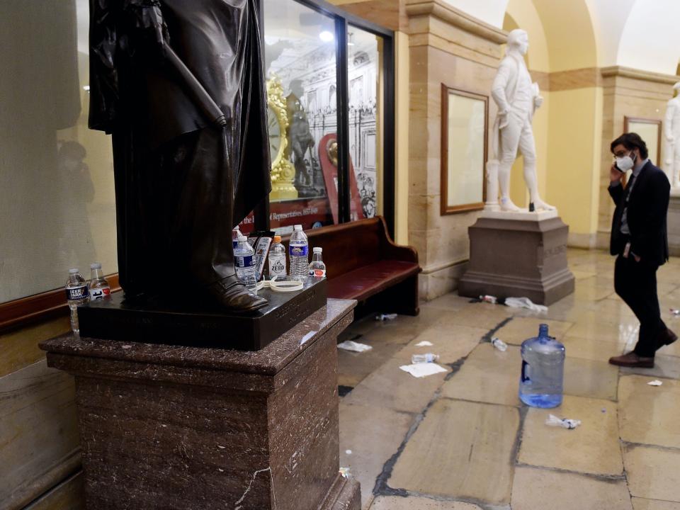 US Capitol riots aftermath