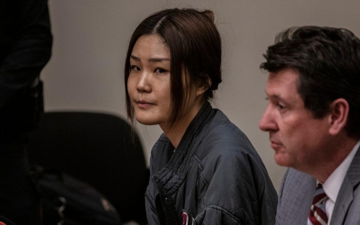 Hyejeong Shin was indicted by a grand jury for providing false documents but has pleaded not guilty to the charges - Bryan Anselm/New York Times/Redux/eyevine
