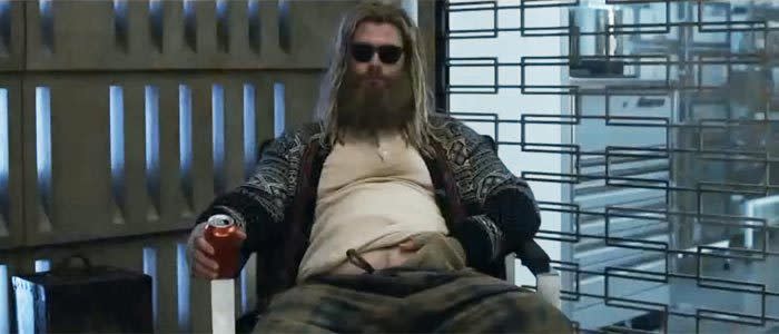 Chris Hemsworth's Thor channels 'The Big Lebowski' in 'Avengers: Endgame. (Photo: Marvel Studios/Disney)