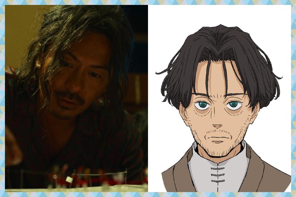 森田剛飾演名為Supes的傳奇龍騎士。（圖／Disney+提供）