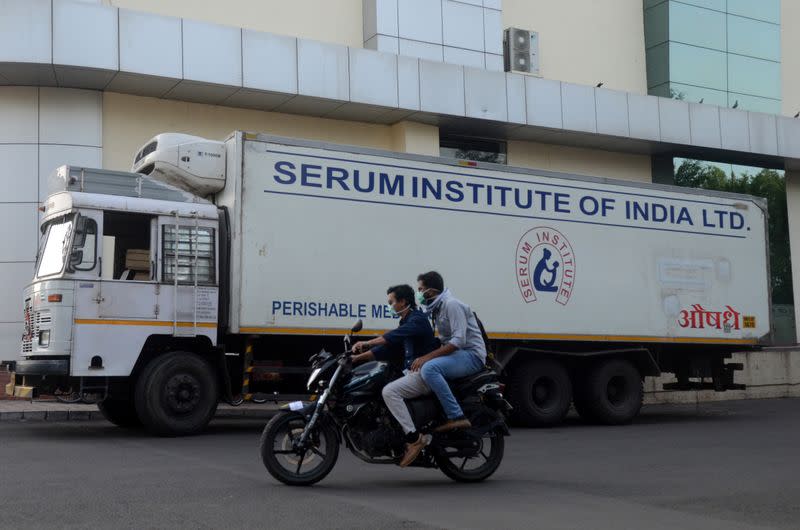 FILE PHOTO: Outbreak of the coronavirus disease (COVID-19) in Pune