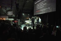 LOS ANGELES, CA - FEBRUARY 09: General view of the atmosphere during Tesla Worldwide Debut of Model X on February 9, 2012 in Los Angeles, California. (Photo by Jason Merritt/Getty Images for Tesla)