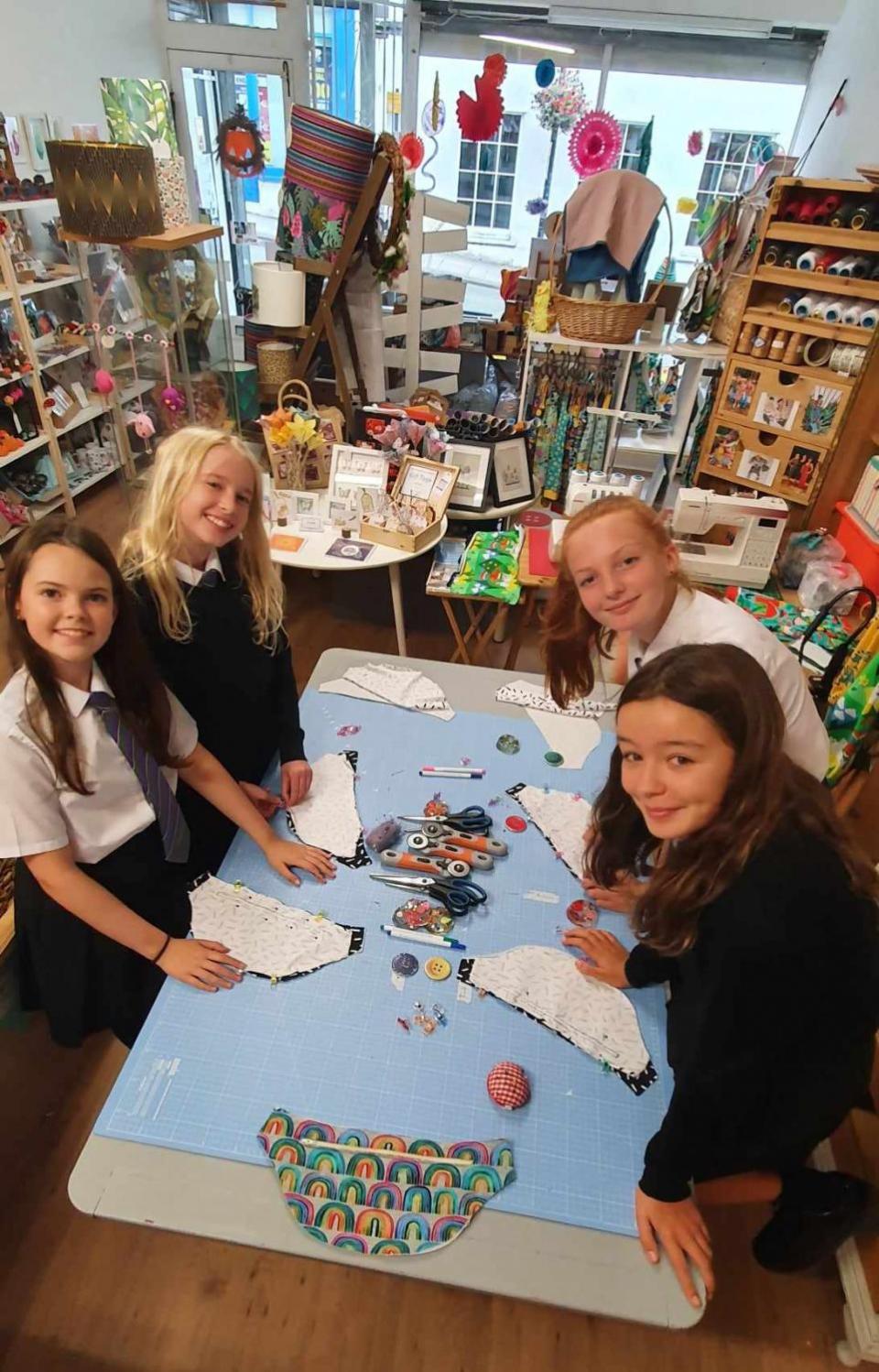 South Wales Argus: Pig and Pip's sewing school is hugely popular