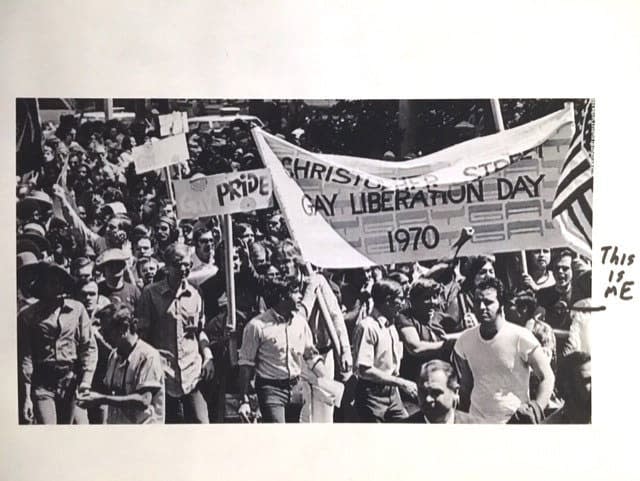 <div class="inline-image__caption"><p>The Christopher Street Liberation Day March, New York, 1970</p></div> <div class="inline-image__credit">Courtesy Mark Segal</div>