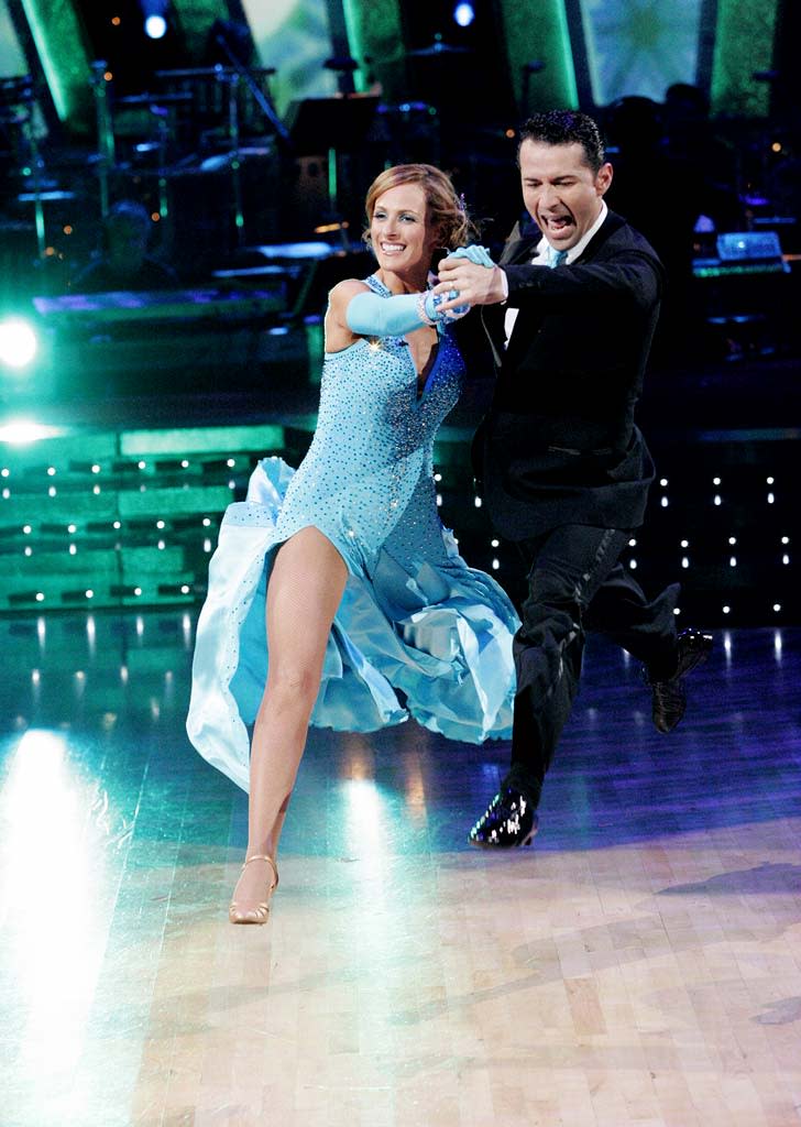 Marlee Matlin and Fabian Sanchez perform a dance on the sixth season of Dancing with the Stars.