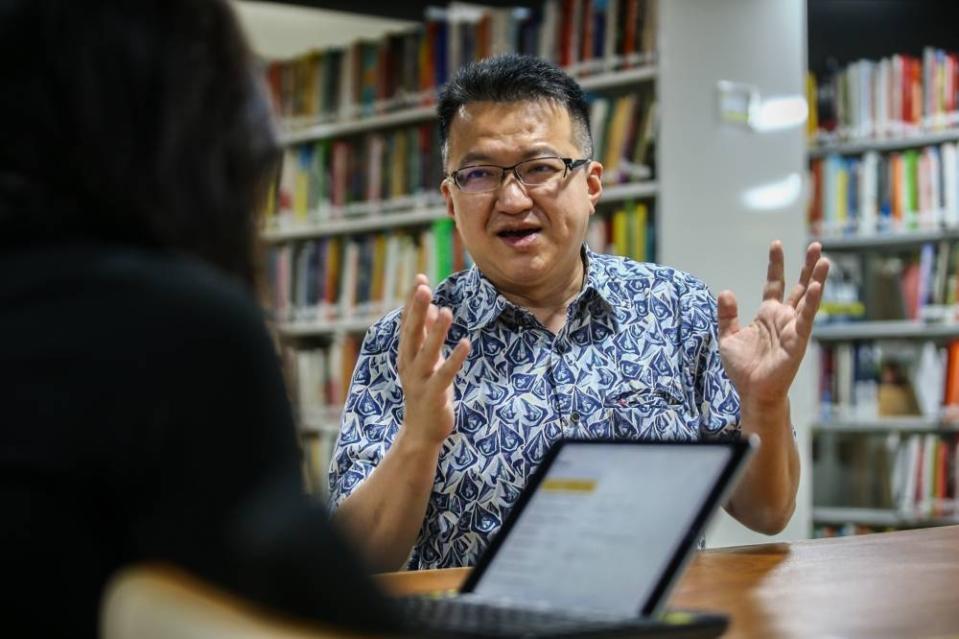 DAP’s election director Liew Chin Tong acknowledged that the movement could emerge again during the coming general election (GE15). — Picture by Ahmad Zamzahuri