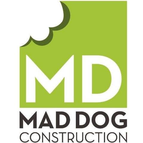 Mad Dog Construction logo.