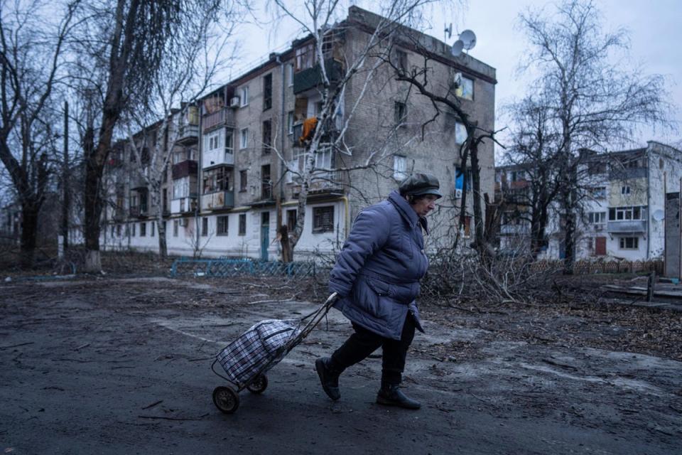 Millions of Ukrainians have been displaced during the months of fighting (Copyright 2020 The Associated Press. All rights reserved)