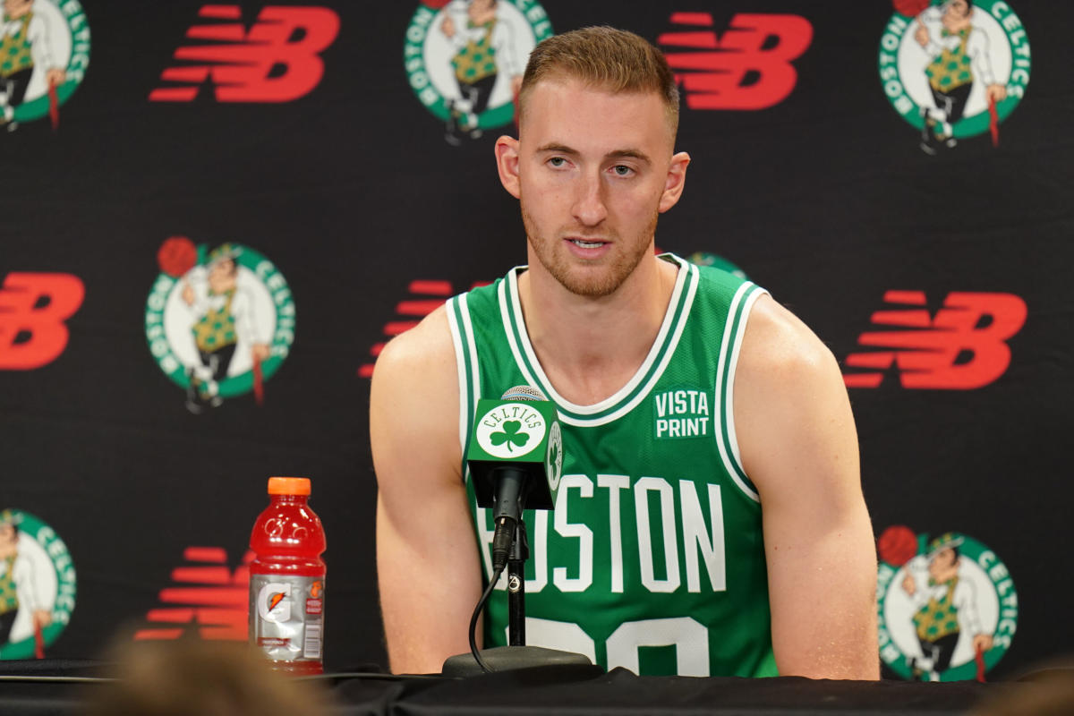 Exclusive 1-on-1 with Sam Hauser  Celtics head out on six game road trip 