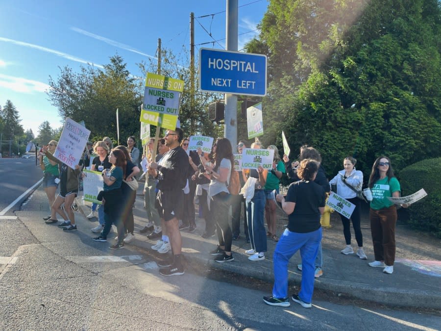 Oregon nurses allege Providence violated staffing laws after strike with 'illegal lockout'
