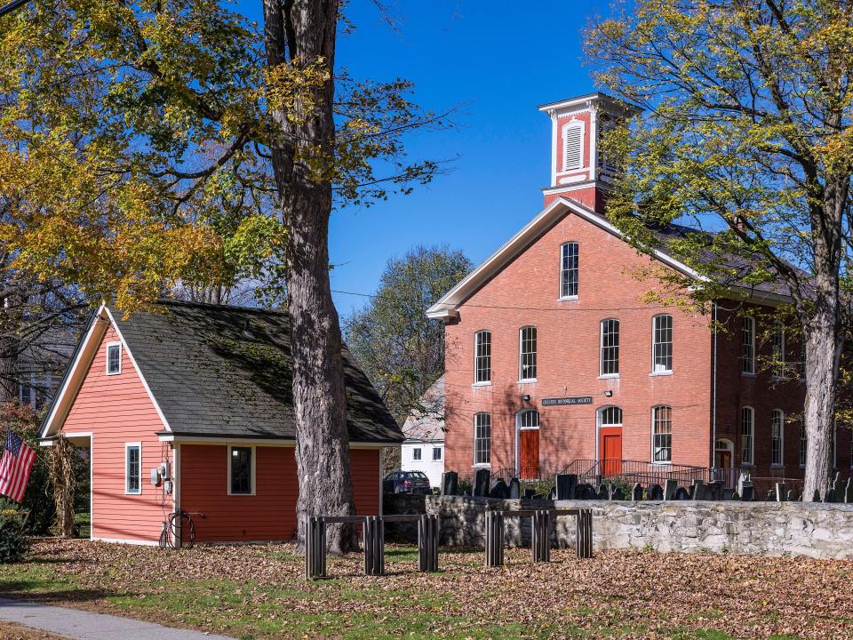 two buildings in chester vermont