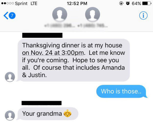 In case you hadn't got the memo, 2016 sucked. Still, we've got to hang on to whatever we can, like <a href="http://www.huffingtonpost.com/entry/grandma-texts-wrong-teen-thanksgiving-twitter_us_582ddc44e4b099512f813e2a">this grandma who accidently texted the wrong teen to invite him to Thanksgiving</a>, but asked him to come nevertheless. And <a href="http://www.huffingtonpost.com/entry/tornado-prom-photo-wray-colorado_us_57303fe5e4b096e9f091d07a">these teens who didn't let a little tornado ruin their prom photo</a>. The message is clear for 2017. We won't let disaster and mayhem ruin our lives. There's always time for a happy ending.