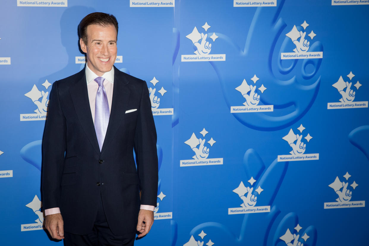 Anton Du Beke poses for photographers upon arrival at the National Lottery Stars 2015 event in London, Friday, Sept. 11, 2015. (Photo by Vianney Le Caer/Invision/AP)