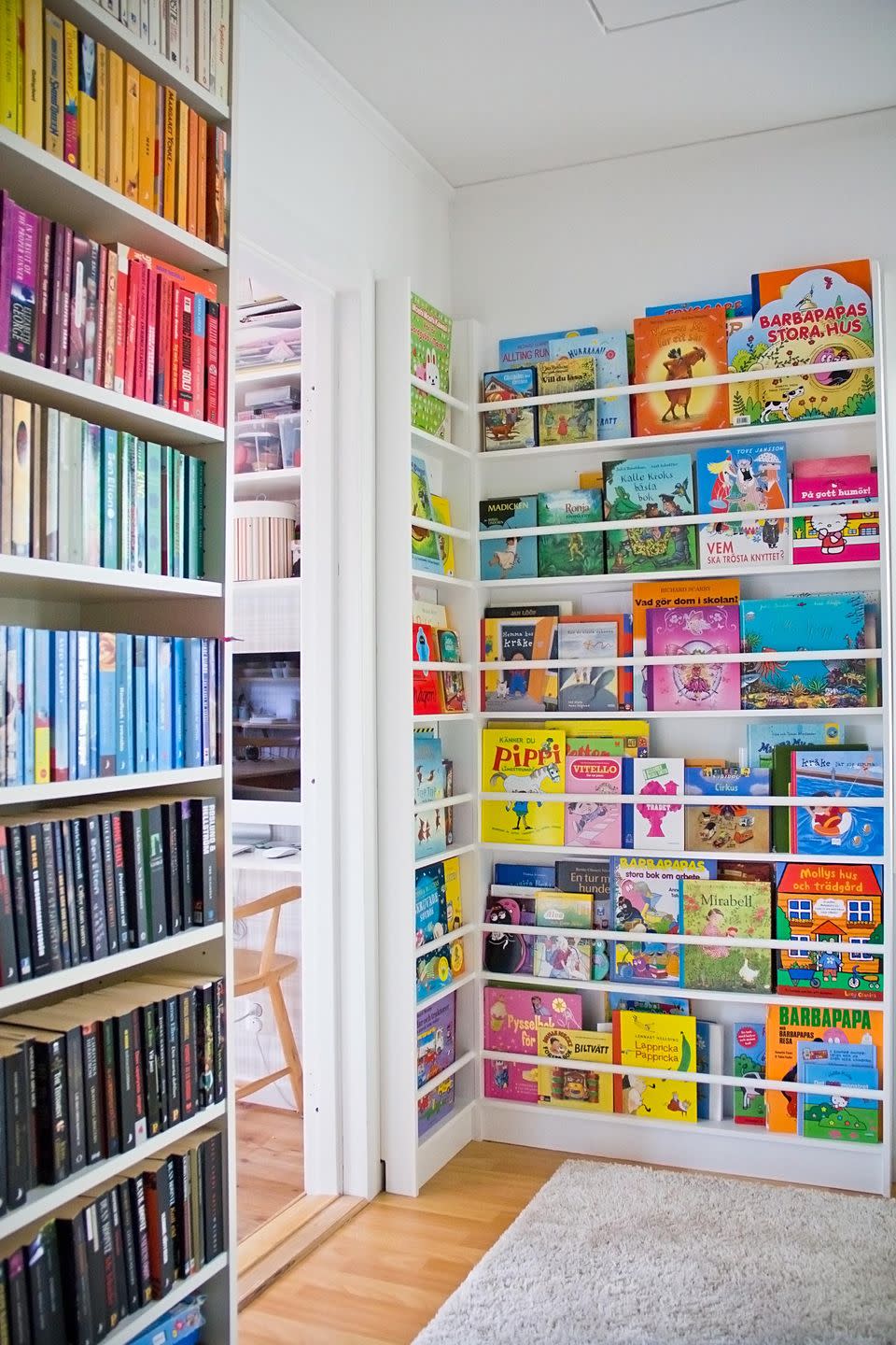 Your kids' bookshelves